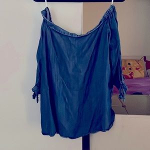 Off the Shoulder dress shirt